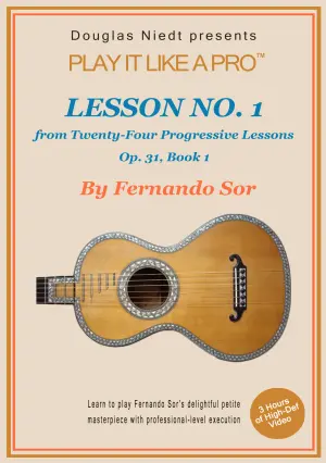 Lesson No. 1 from Twenty-Four Progressive Lessons Opus 31, Book 1